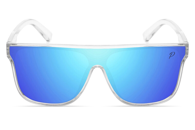 D701PRVX - Flat Top Shield Sunglasses w/ Premium Lens - Image 10