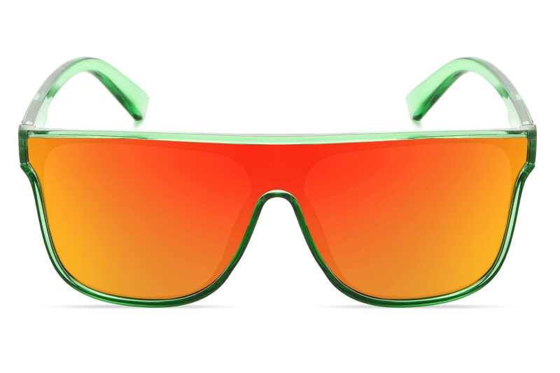 D701RVX - Flat Top Trendy Sunglasses w/ Premium Lens - Image 4
