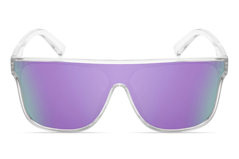 D701RVX - Flat Top Trendy Sunglasses w/ Premium Lens - Image 6