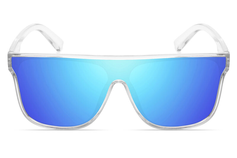 D701RVX - Flat Top Trendy Sunglasses w/ Premium Lens - Image 8