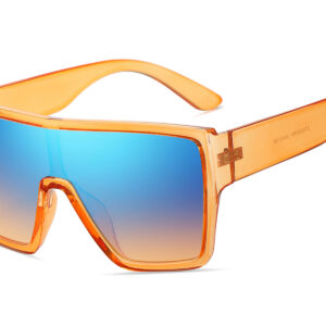 D702GRRV - Flat Top Trendy Sunglasses w/ Premium Lens - Image 3