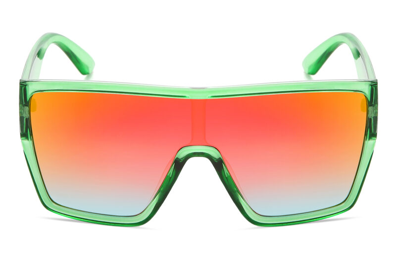 D702GRRV - Flat Top Trendy Sunglasses w/ Premium Lens - Image 6