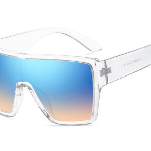 D702GRRV - Flat Top Trendy Sunglasses w/ Premium Lens - Image 7
