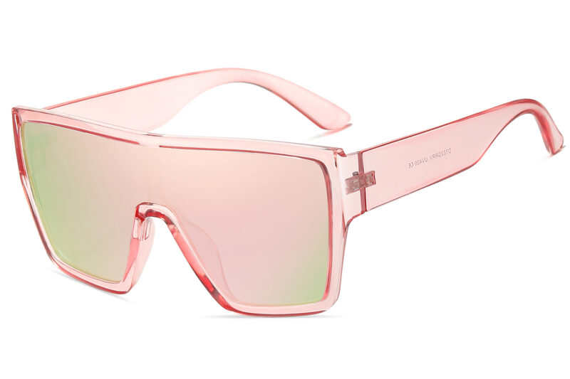 D702GRRV - Flat Top Trendy Sunglasses w/ Premium Lens - Image 9