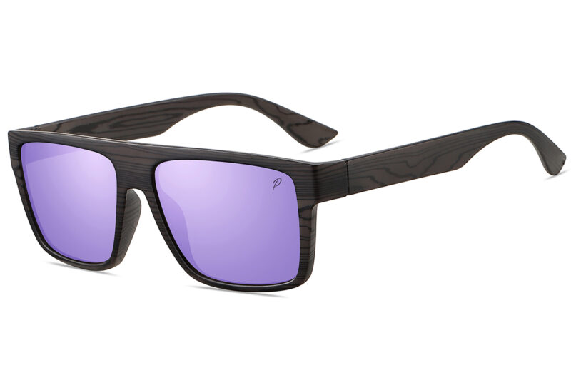 D711WPRVX - Wood Print Sunglasses w/ Polarized Premium Lens - Image 3
