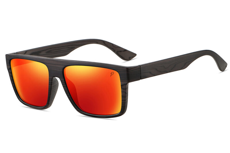 D711WPRVX - Wood Print Sunglasses w/ Polarized Premium Lens - Image 5