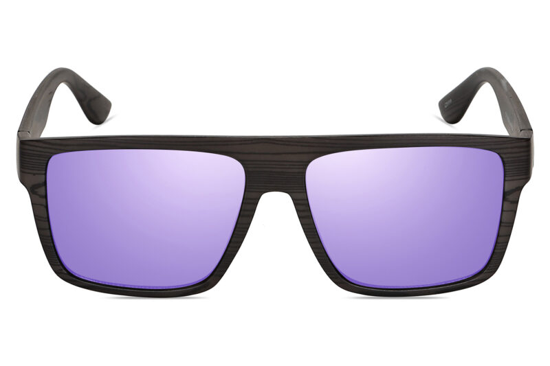 D711WRVX - Wood Print Sunglasses w/ Premium Lens - Image 2