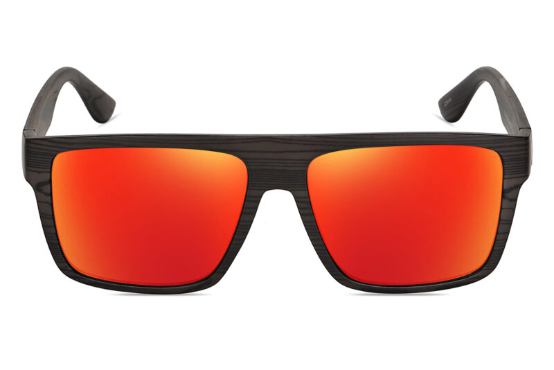 D711WRVX - Wood Print Sunglasses w/ Premium Lens - Image 6