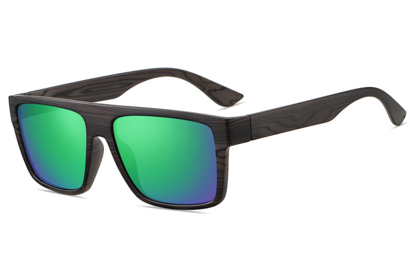 D711WRVX - Wood Print Sunglasses w/ Premium Lens - Image 7