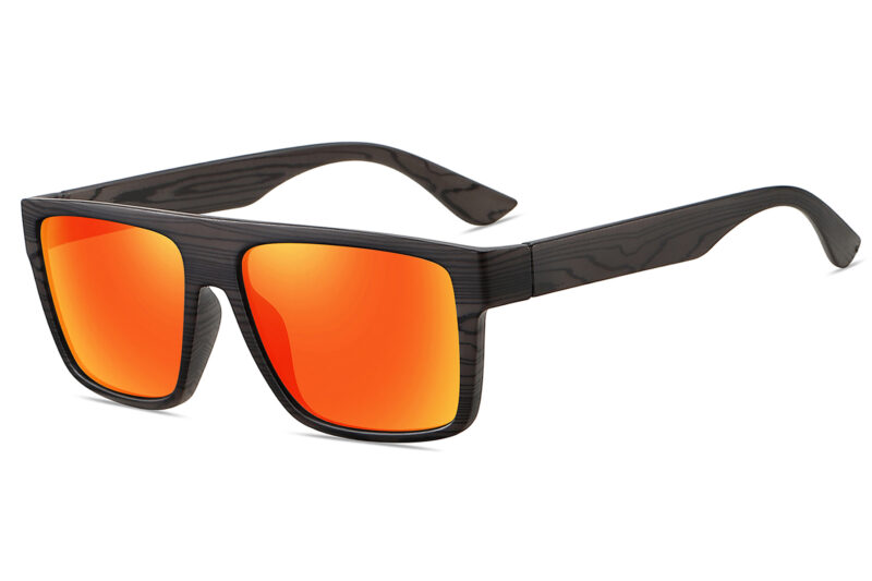 D711WRVX - Wood Print Sunglasses w/ Premium Lens - Image 9
