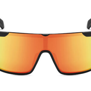 D713PRVX - Polarized Flat Top Shield Sunglasses w/ Premium Lens - Image 4