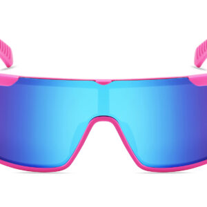 D713PRVX - Polarized Flat Top Shield Sunglasses w/ Premium Lens - Image 10
