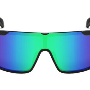 D713PRVX - Polarized Flat Top Shield Sunglasses w/ Premium Lens - Image 12