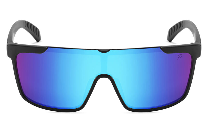 D713PRVX - Polarized Flat Top Shield Sunglasses w/ Premium Lens - Image 14