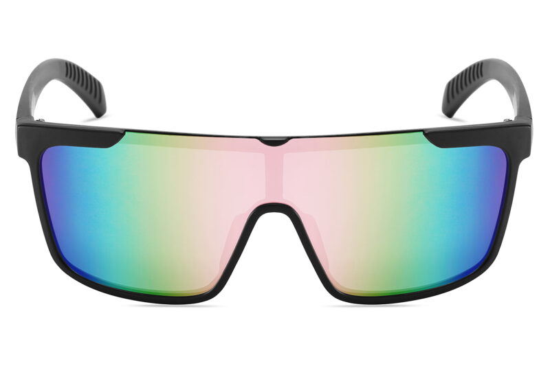 D713RVX - Flat Top Shield Sunglasses w/ Premium Lens - Image 4