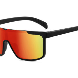 D713RVX - Flat Top Shield Sunglasses w/ Premium Lens - Image 5