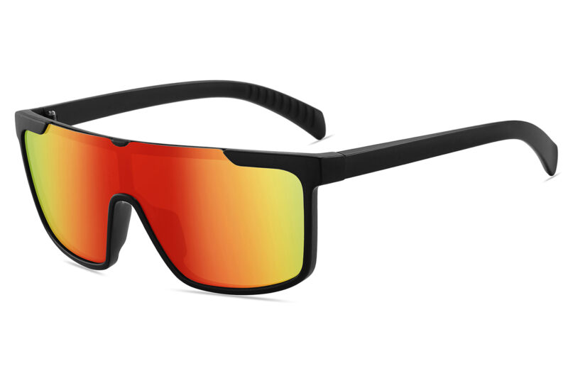 D713RVX - Flat Top Shield Sunglasses w/ Premium Lens - Image 5