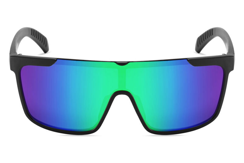 D713RVX - Flat Top Shield Sunglasses w/ Premium Lens - Image 10