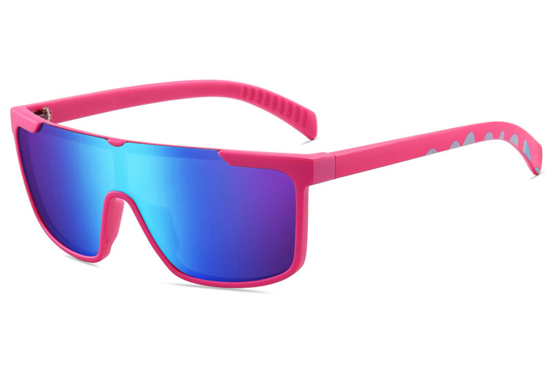 D713RVX - Flat Top Shield Sunglasses w/ Premium Lens - Image 11