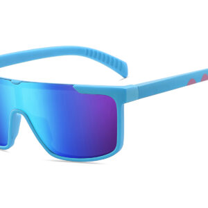 D713RVX - Flat Top Shield Sunglasses w/ Premium Lens - Image 13