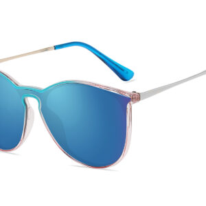 D715RVX - Classic Round Sunglasses w/ Premium Lens