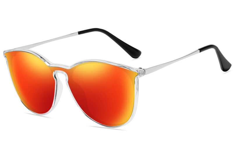 D715RVX - Classic Round Sunglasses w/ Premium Lens - Image 7