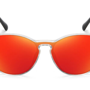 D715RVX - Classic Round Sunglasses w/ Premium Lens - Image 8