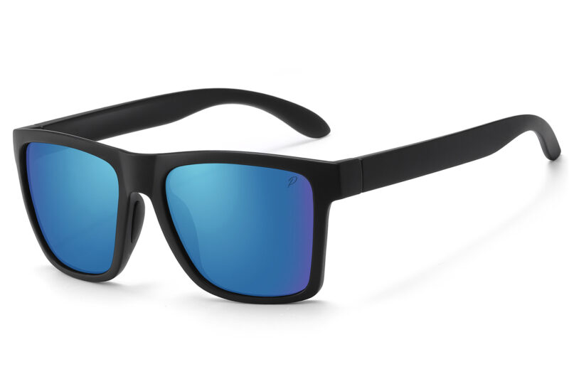 D716RVX - Polarized Urban Square Sunglasses w/ Premium Lens