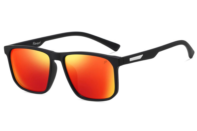 D718SPRVX - Polarized Urban Rectangular Sunglasses w/ Premium Lens - Image 3