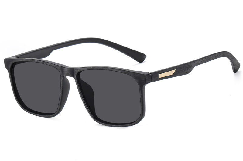 D718WSD - Wood Print Sunglasses - Image 3