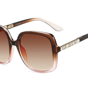 G103RGR - Women's Oversized Rhinestone Sunglasses