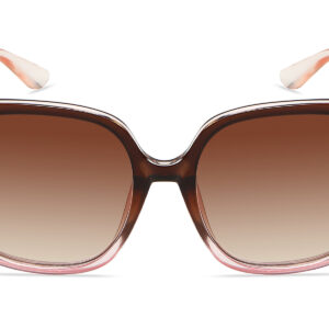 G103RGR - Women's Oversized Rhinestone Sunglasses - Image 2