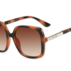 G103RGR - Women's Oversized Rhinestone Sunglasses - Image 5