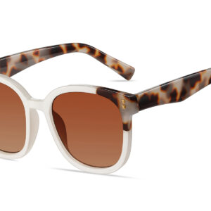 G104GR - Women's Squared Cat-Eye Sunglasses - Image 3