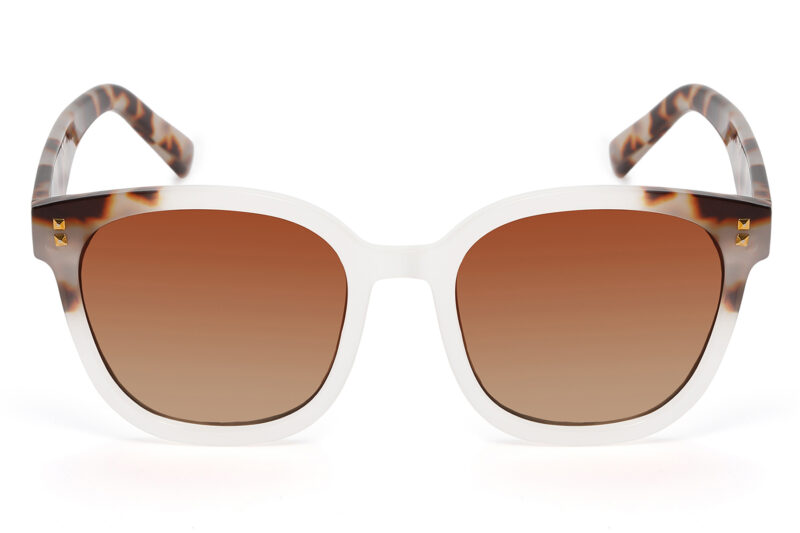 G104GR - Women's Squared Cat-Eye Sunglasses - Image 4