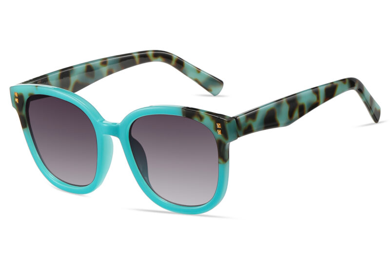 G104GR - Women's Squared Cat-Eye Sunglasses - Image 7
