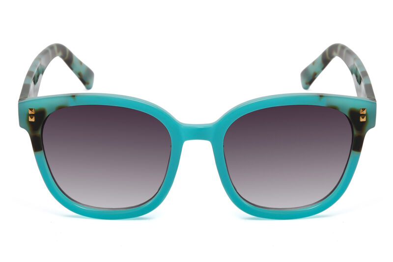 G104GR - Women's Squared Cat-Eye Sunglasses - Image 8