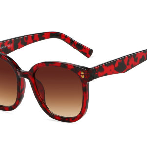 G104GR - Women's Squared Cat-Eye Sunglasses - Image 9