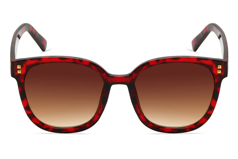 G104GR - Women's Squared Cat-Eye Sunglasses - Image 10