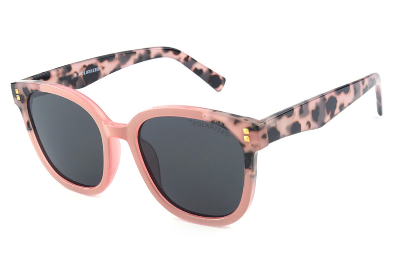 G104PGR - Women's Squared Cat-Eye Polarized Sunglasses - Image 3