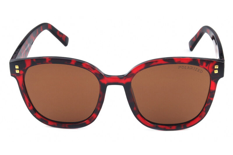 G104PGR - Women's Squared Cat-Eye Polarized Sunglasses - Image 8