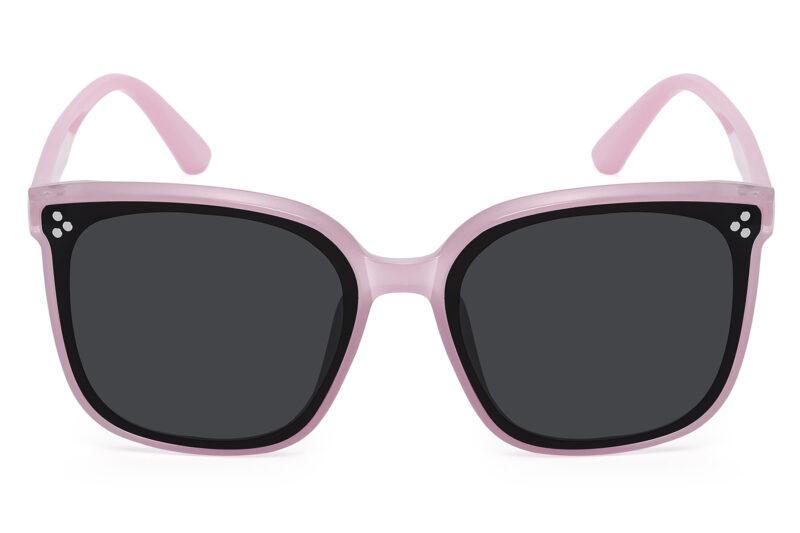 G107RV - Women's Squared Cat-Eye Sunglasses w/ Infinity Lens - Image 8