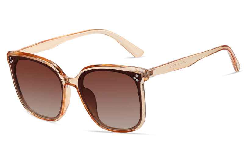 G107RV - Women's Squared Cat-Eye Sunglasses w/ Infinity Lens - Image 15