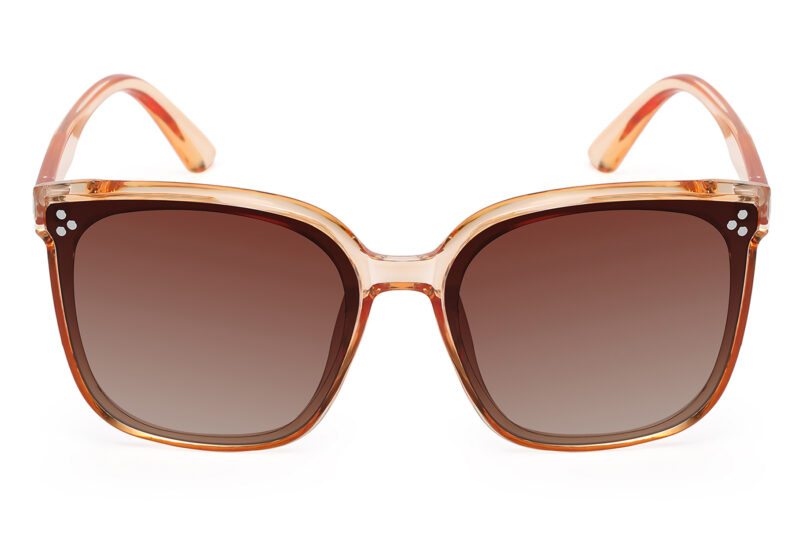 G107RV - Women's Squared Cat-Eye Sunglasses w/ Infinity Lens - Image 16
