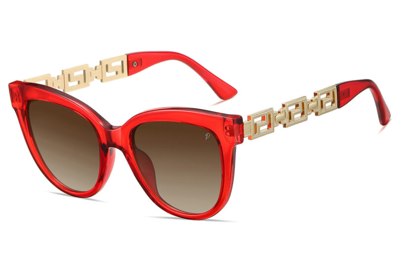 G117PGR - Women's Cat Eye Polarized Sunglasses - Image 9