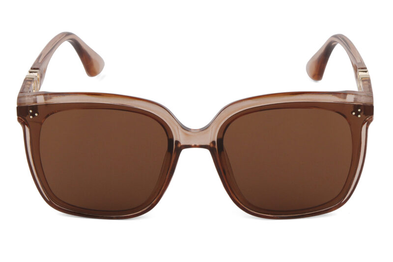 G118SD - Women's Squared Cat-Eye Sunglasses w/ Infinity Lens - Image 4