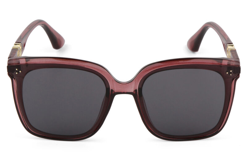 G118SD - Women's Squared Cat-Eye Sunglasses w/ Infinity Lens - Image 6