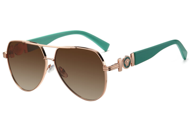 G122GR - Women's Aviator Sunglasses - Image 3