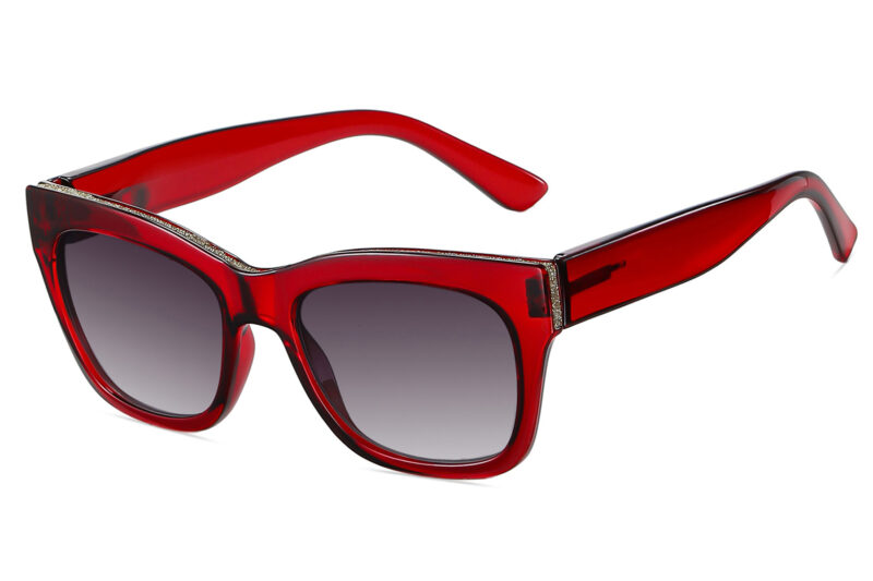 G124GRX - Women's Cat Eye Brow Line Sunglasses - Image 7