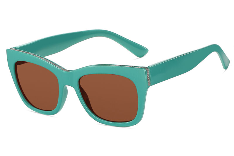 G124GRX - Women's Cat Eye Brow Line Sunglasses - Image 9